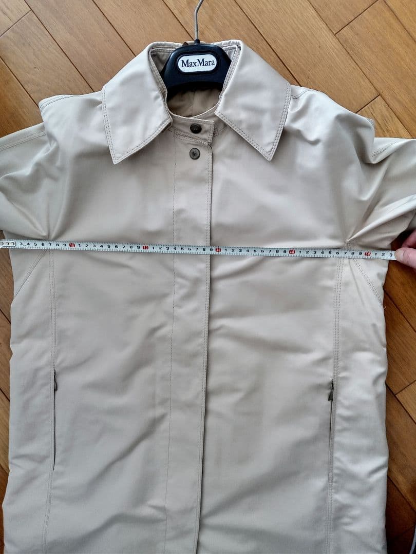 【新品未使用】MaxMara レインコート　ベージュ