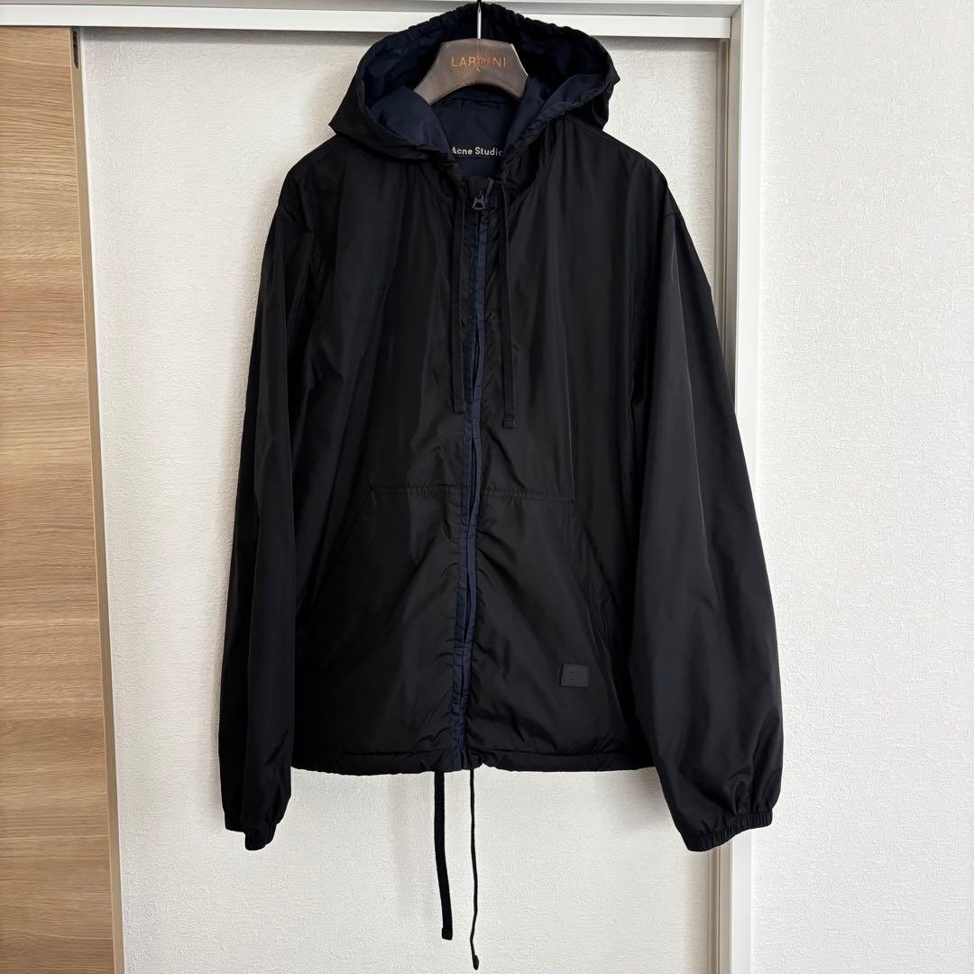 AcneStudios アクネストゥディオズ ナイロンジャケット フェイス 黒