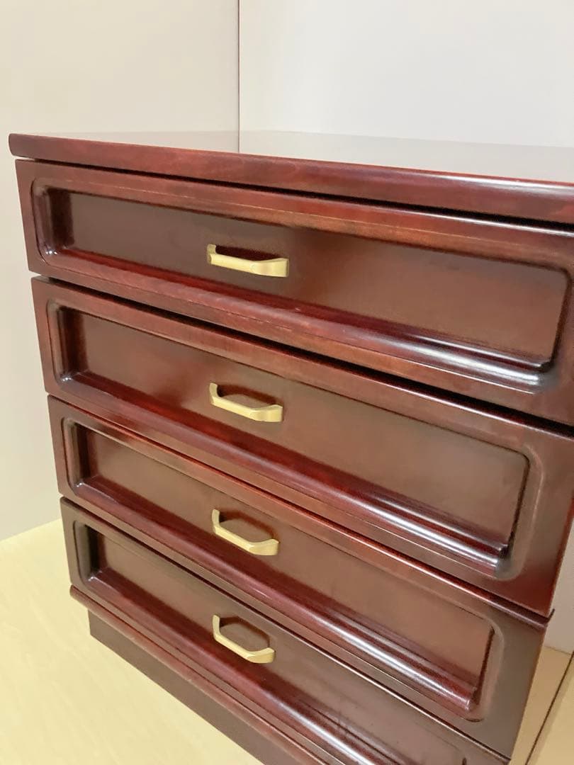 karimoku カリモク　チェスト　木製　天然木　サイドチェスト　箪笥　4段