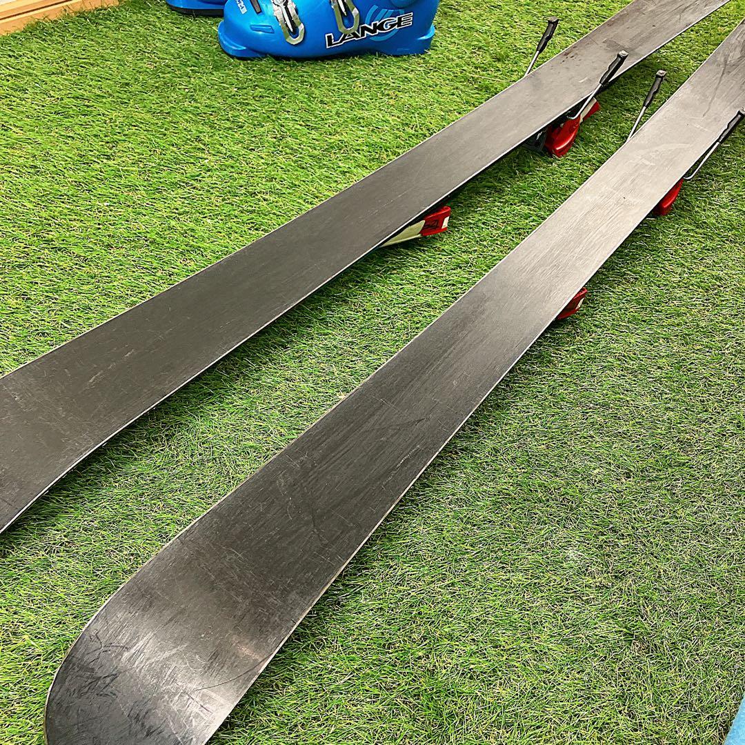 即乗り　セット　120cm 靴24cm SALOMON 子供用スキーセット