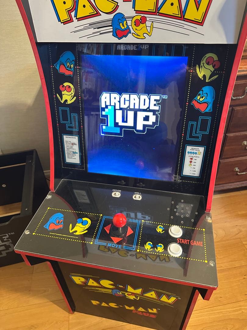 ARCADE1Up パックマン・家庭用アーケードゲーム機（直接引取り5000引）
