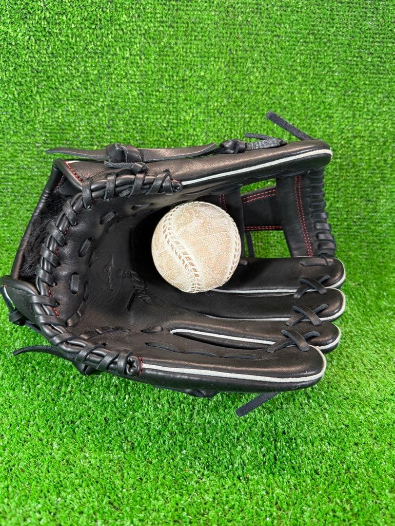 ミズノ　少年軟式　ウィルドライブ レッド　オールラウンド用　サイズM