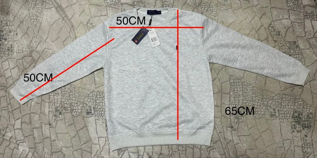 Polo Ralph Lauren スウェット グレー 男女兼用 Mサイズ