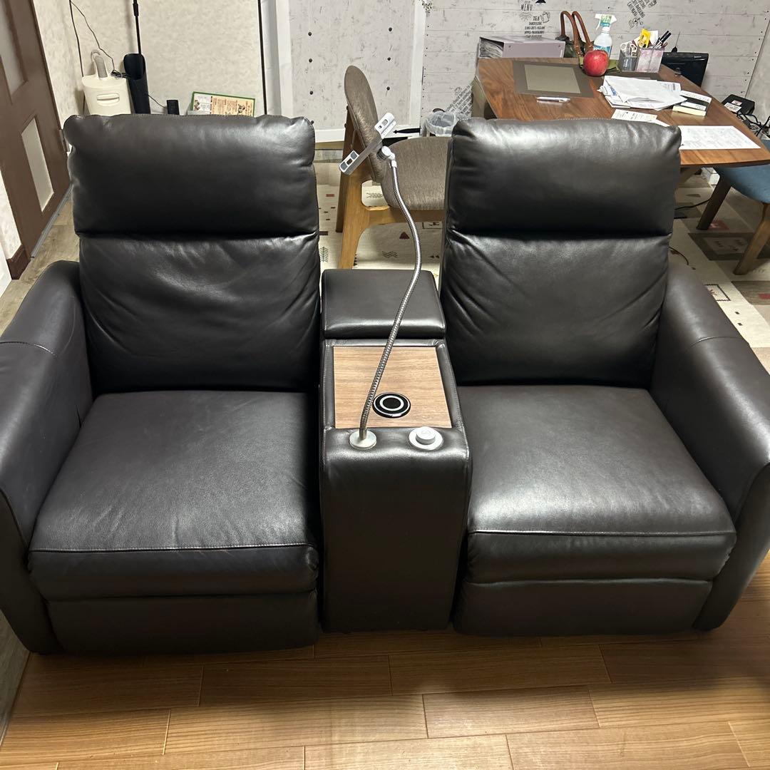 ニトリ　リクライニングソファ　2人用