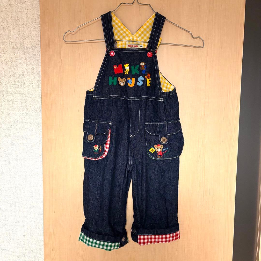 ミキハウス デニムオーバーオール