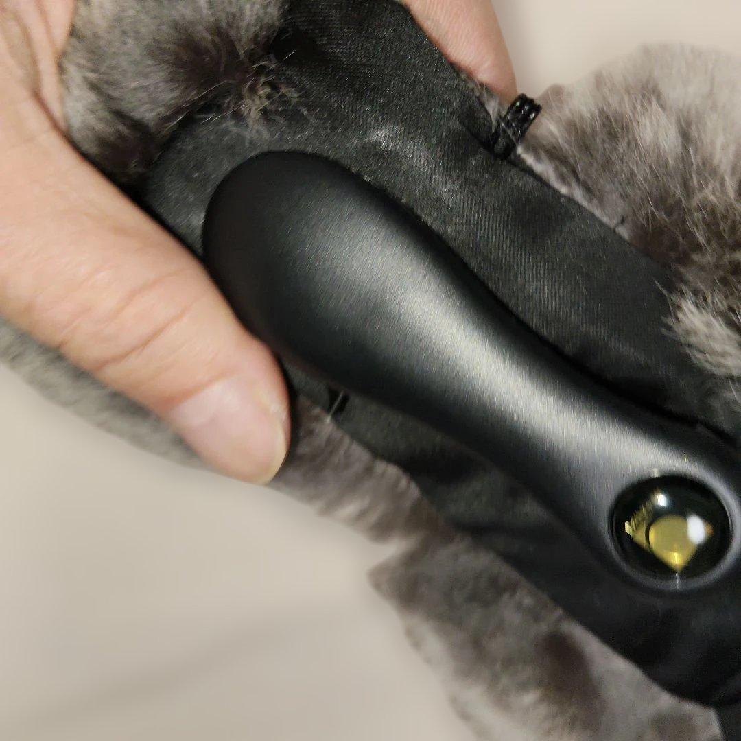 チンチラマフラーショール、、極美品