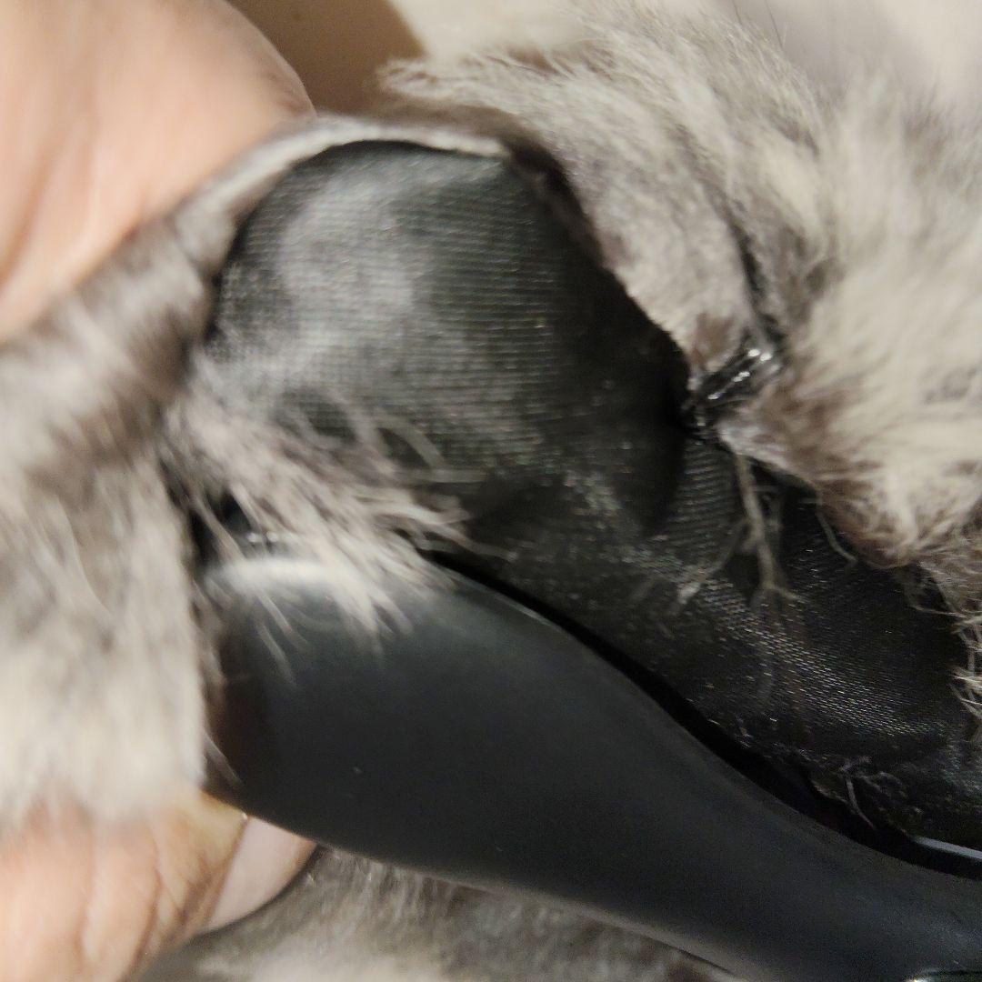 チンチラマフラーショール、、極美品