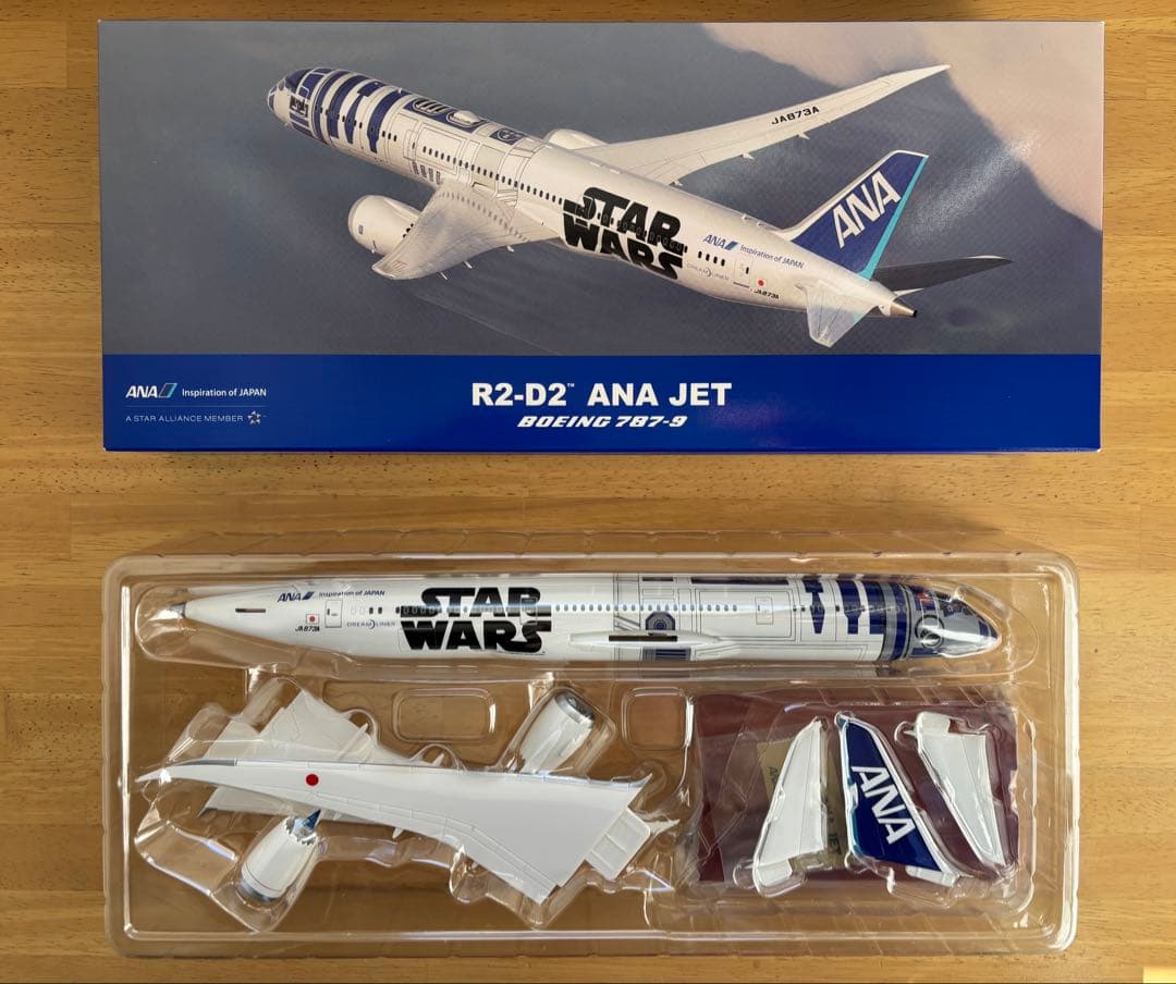 R2-D2 ANA JET B787-9 モデルプレーン スターウォーズ