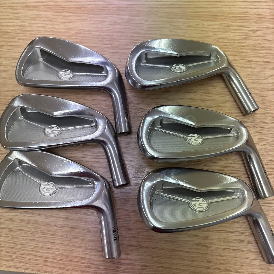 P-tune PG102 アイアンセット 6本　ヘッドのみ