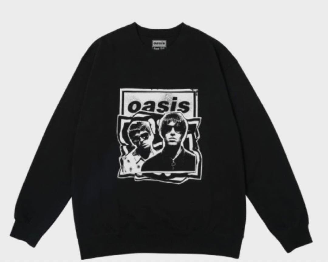 【正規販売店完売品】 Oasis Live’25 Paper CutスウェットＬ