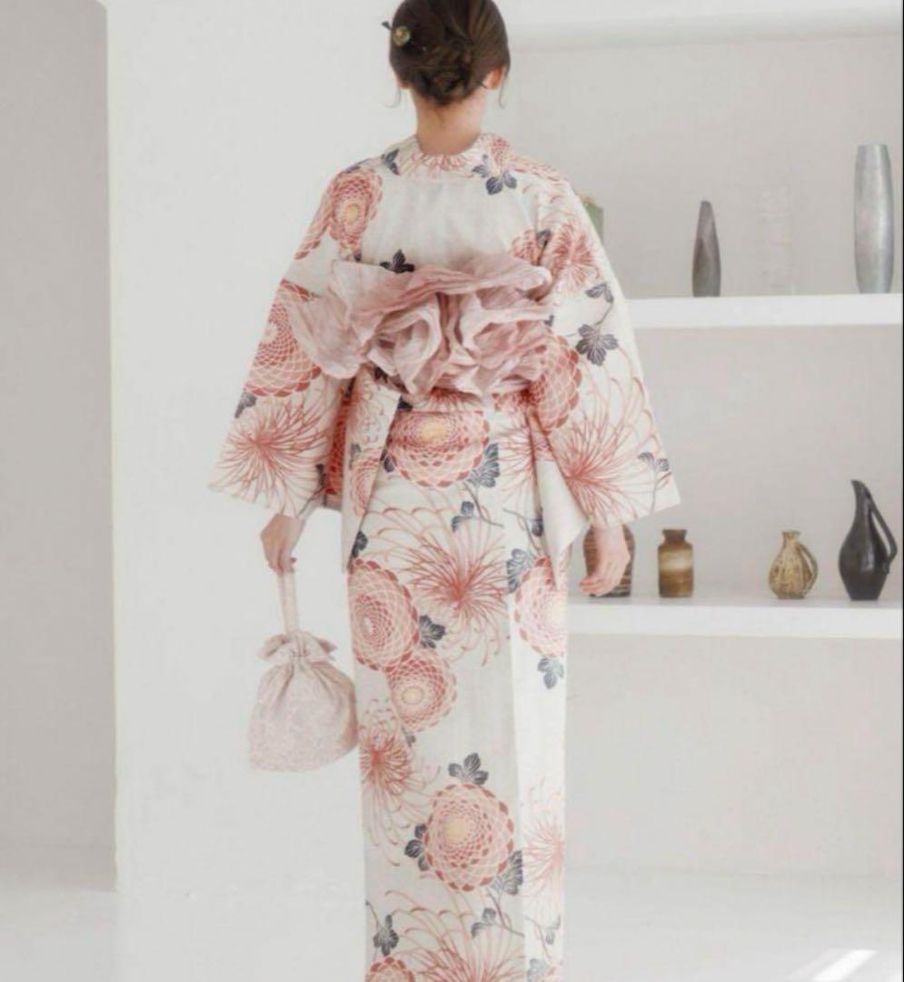 Dita【 繚乱桜花】大人浴衣/フェミニン/ピンク