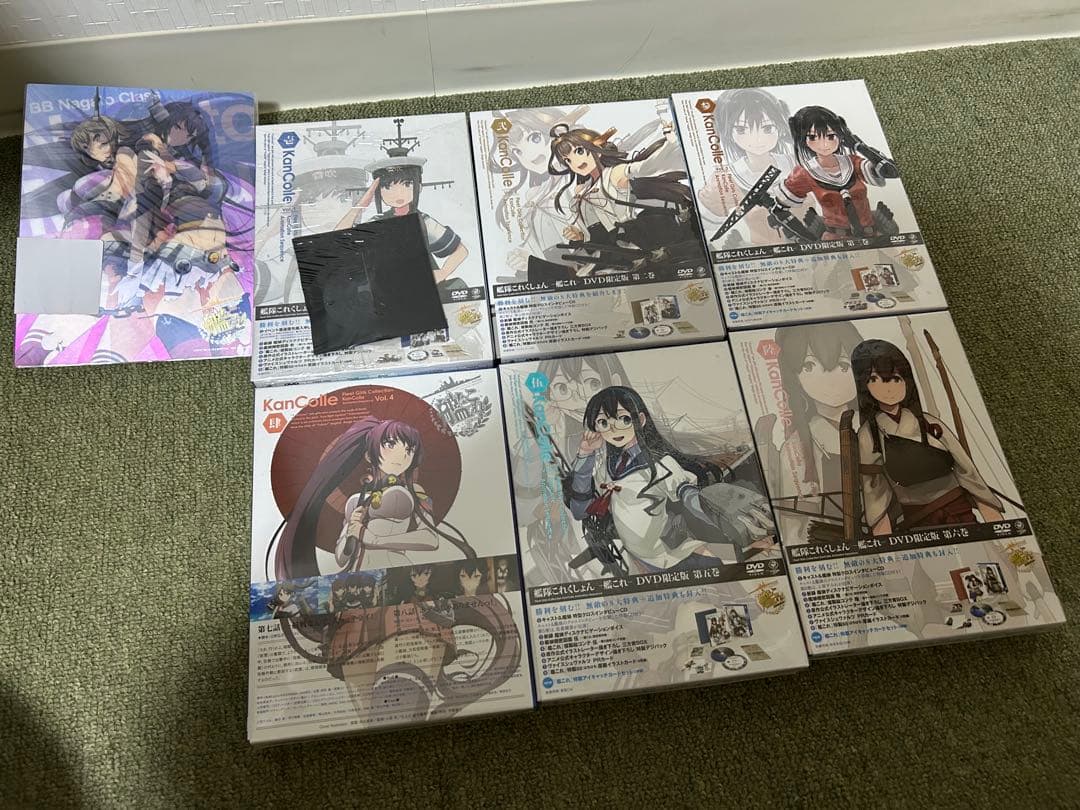 艦これ アニメDVDBOX限定版 劇場版 艦娘型録 セット