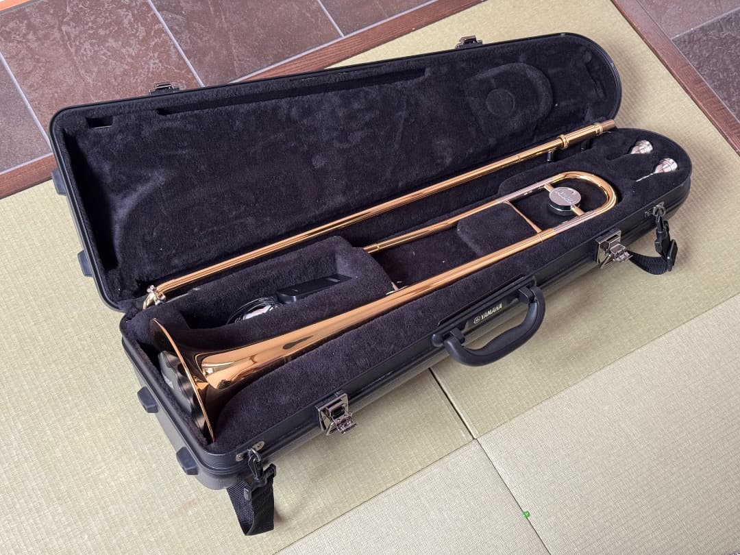 た*る様 YAMAHA YSL-354 トロンボーン + サイレントブラスSB5