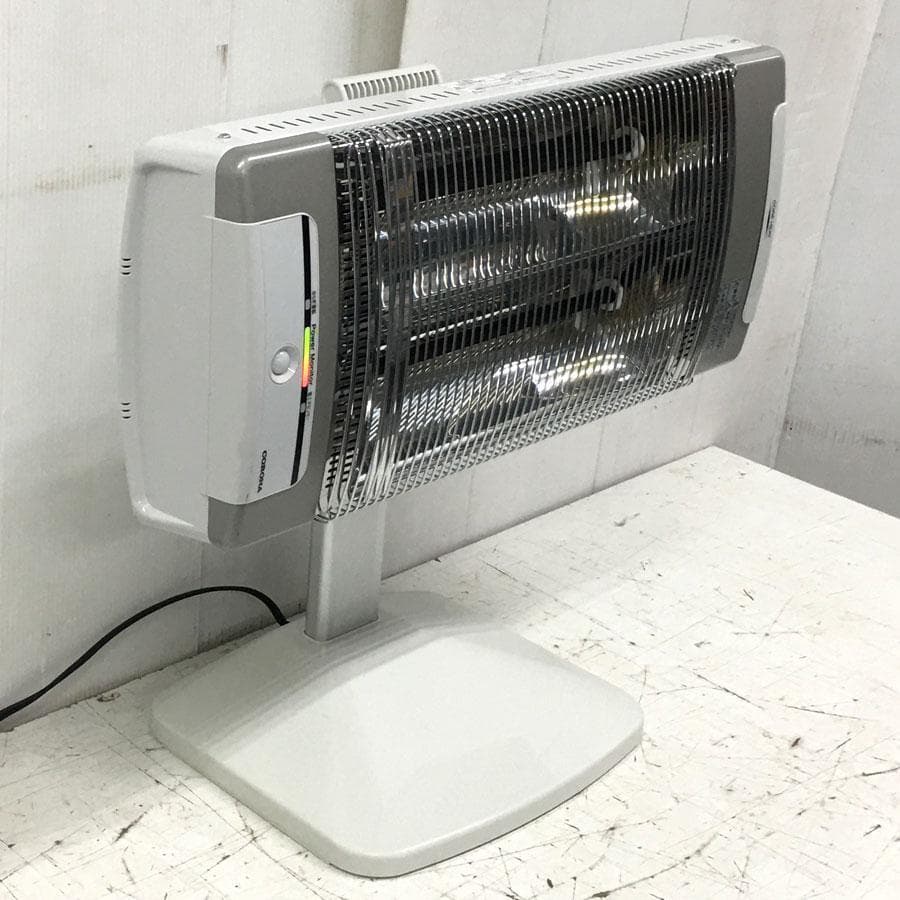 コロナ DH-1218R 電気ストーブ コアヒート シーズヒータ－首振り機能