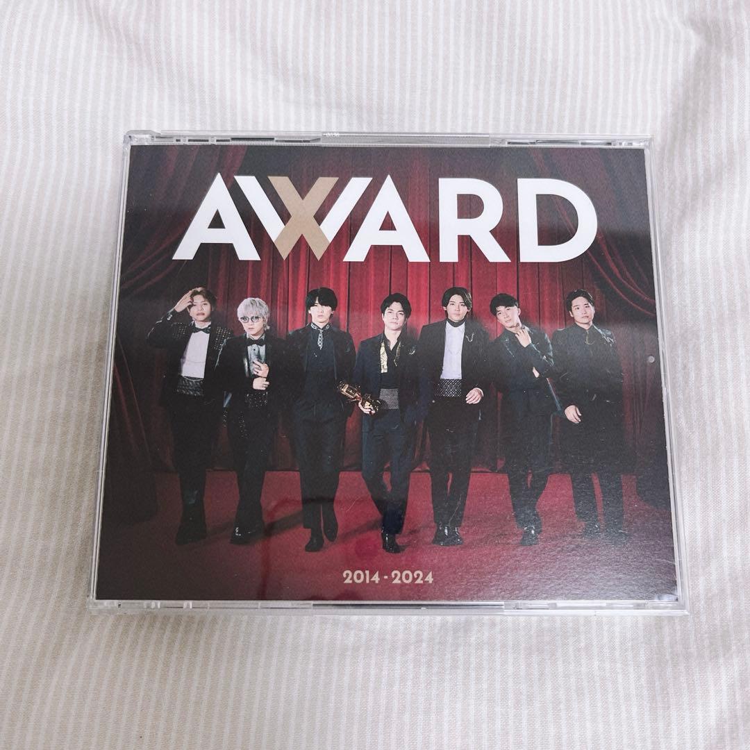 AWARD アルバム cd / dvd