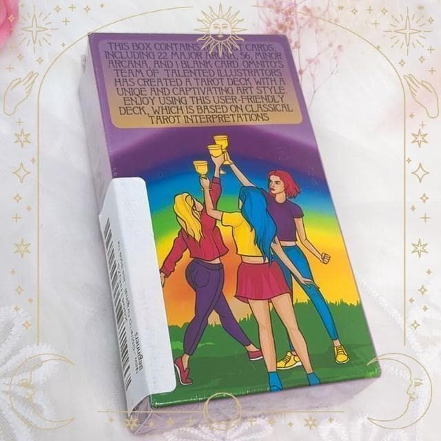 超レア✨海外インディーズデッキ✨鮮やかな色彩のモダンタロットカード