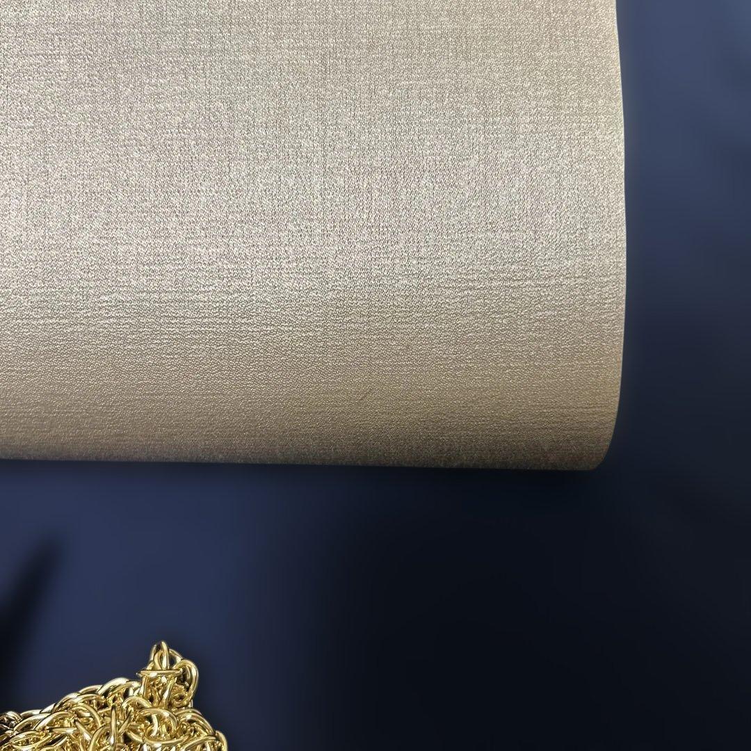 【未使用級】現行　岩佐（SHINCA）　メロウ　サンドベージュ　パーティーバッグ