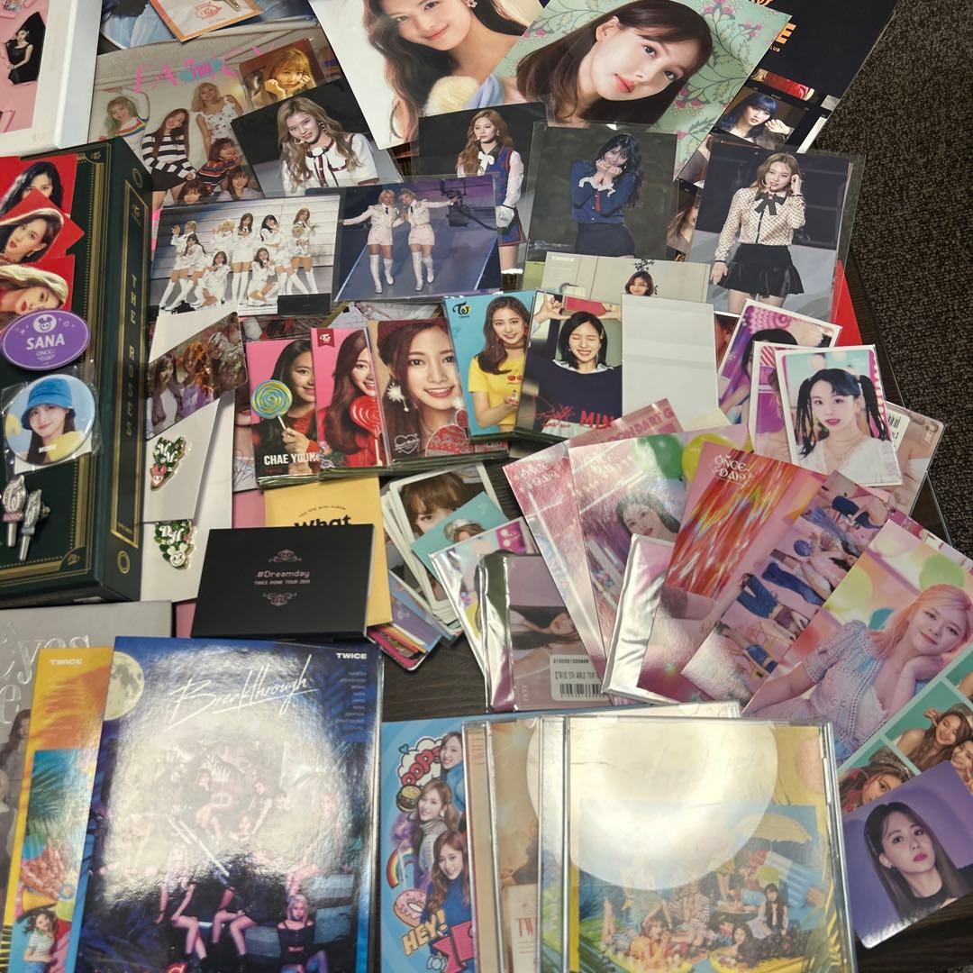 TWICE グッズCD DVD等まとめ売りKポップアジアonce卒業