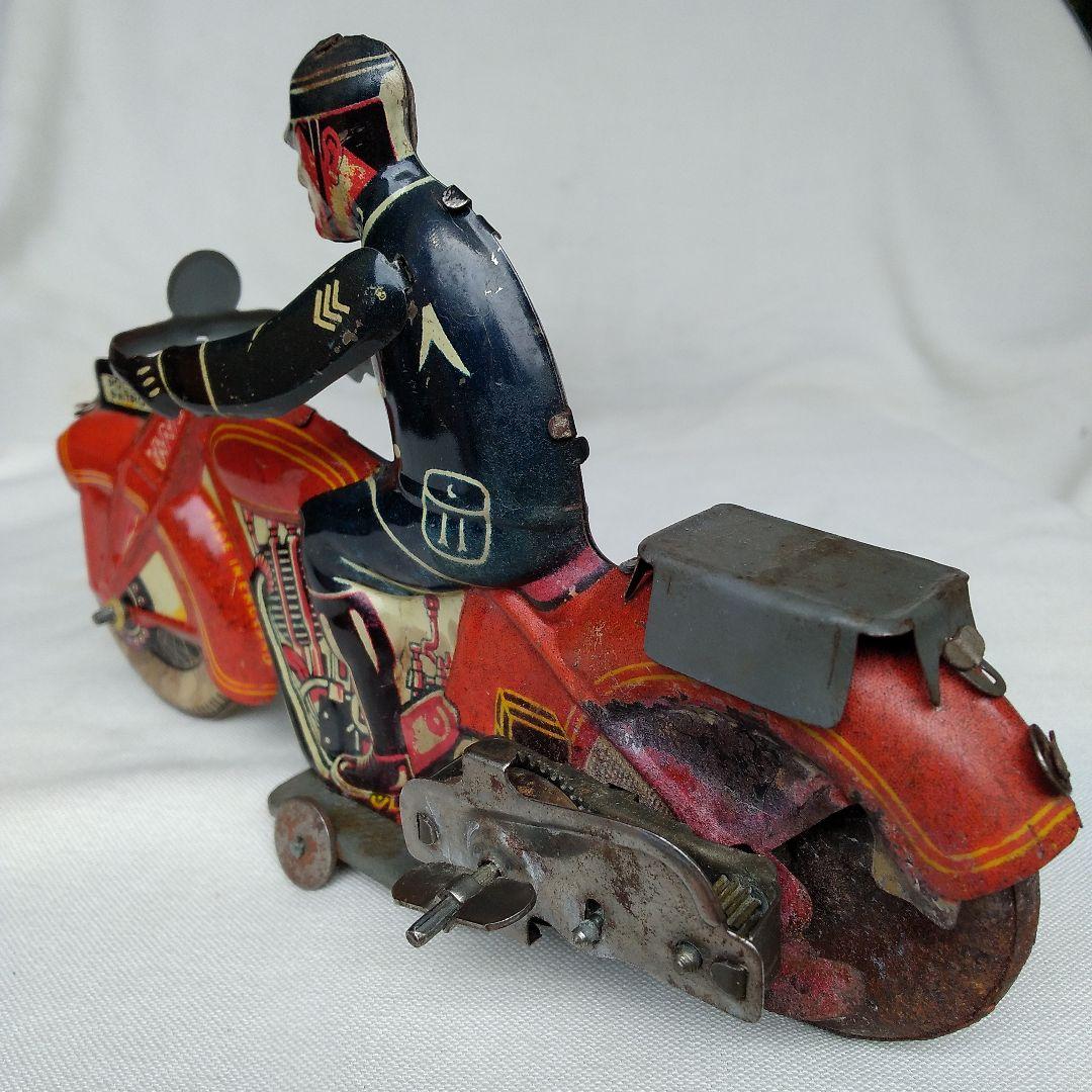 英国製 モーターサイクル ブリキ バイク オートバイ レトロ ビンテージ 古い