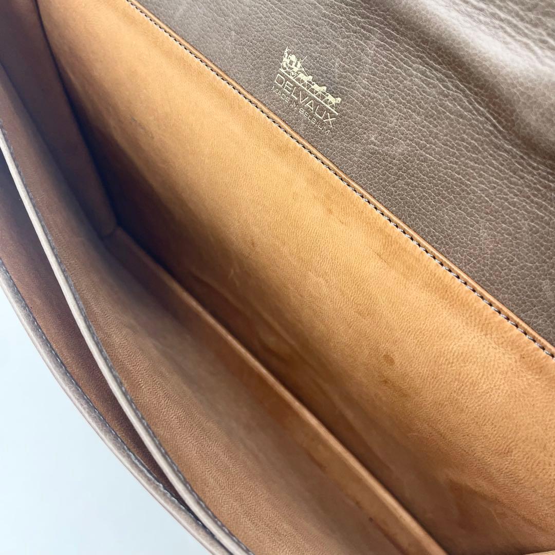【最高級】delvaux デルヴォー ビジネスバッグ ブリーフケース A4可