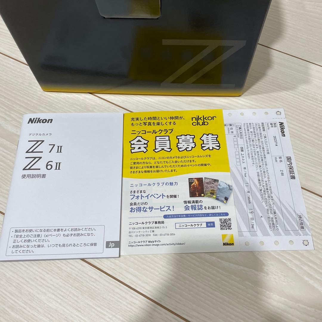 シャッター数6989回 Nikon Z 6II SmallRig Lブラケット