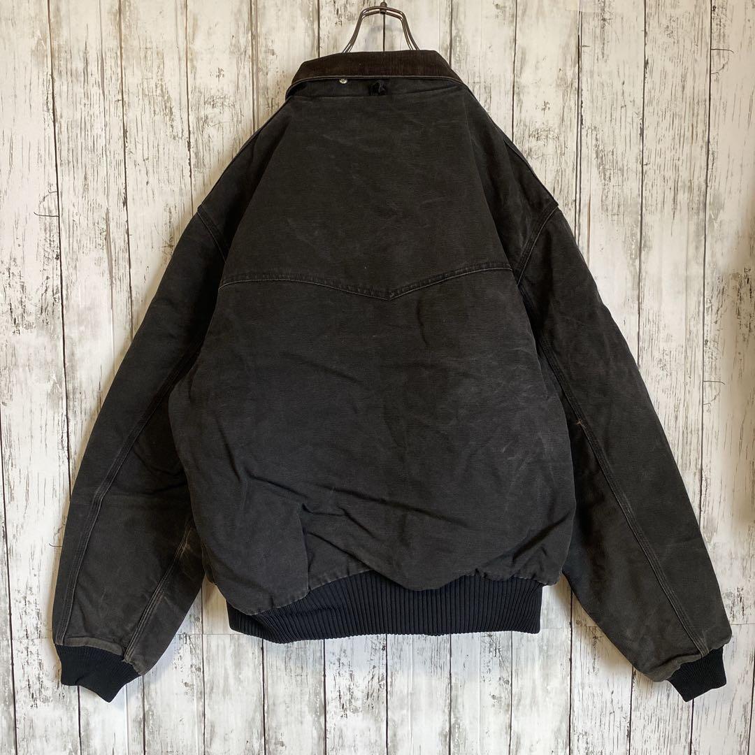 【名作】カーハート サンタフェジャケット BLK ブラック XL程度 アメリカ製