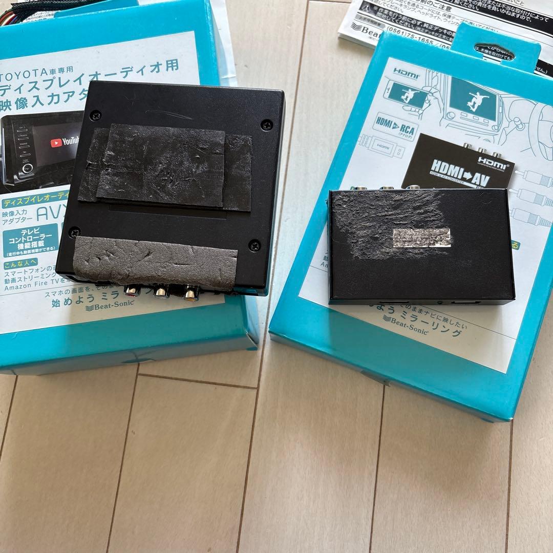 ビートソニック　AVX02とIF36