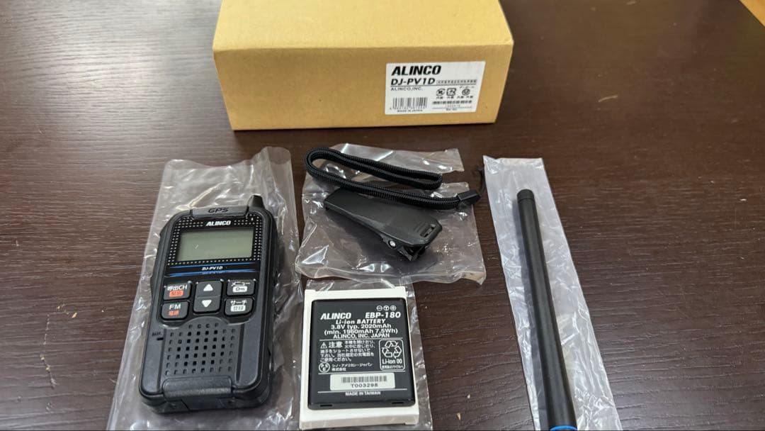ALINCO DJ-PV1D トランシーバー ハンドマイクおまけ付き　デジコミ