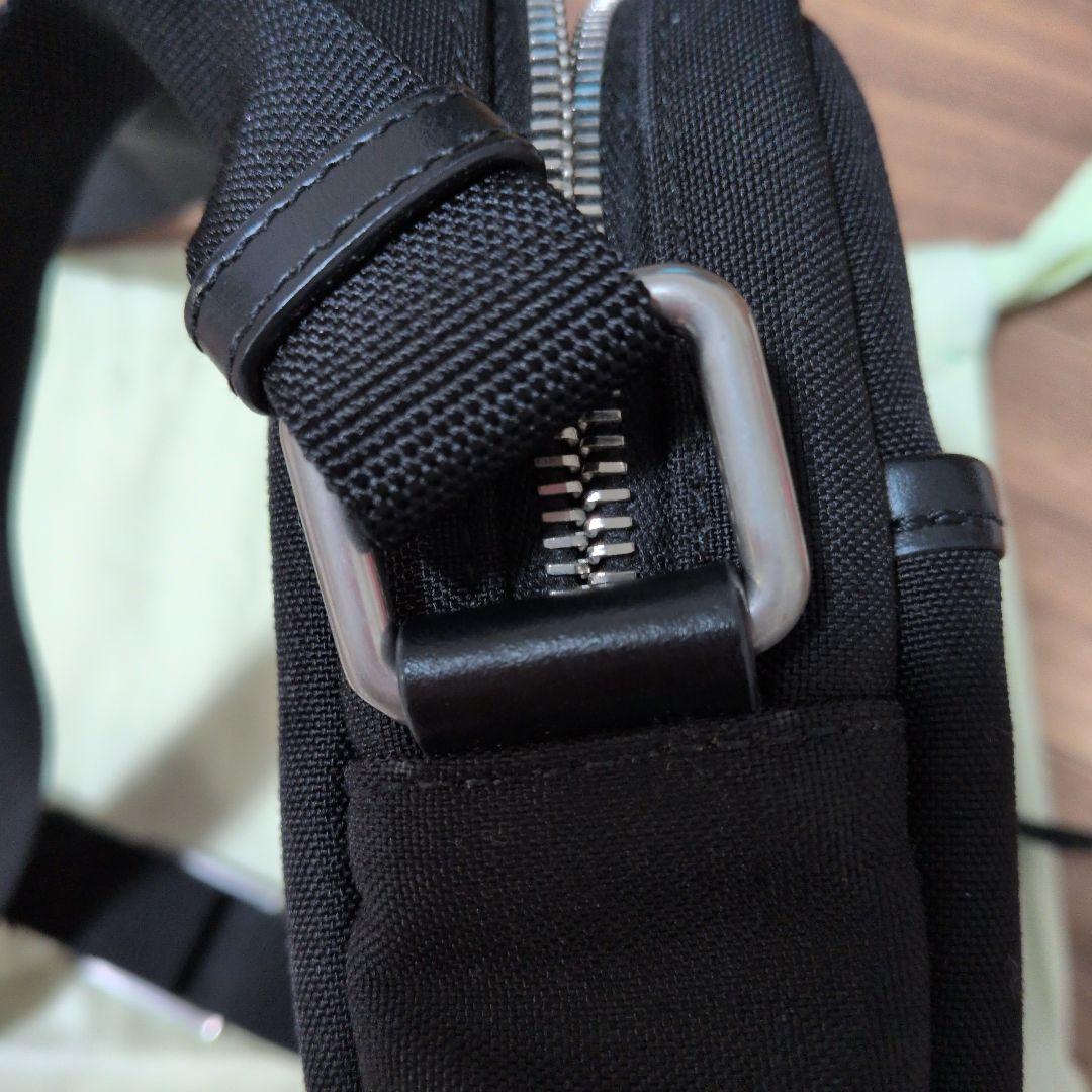 サンローランパリ ショルダーバッグ リビングトン ブラック キャンバス