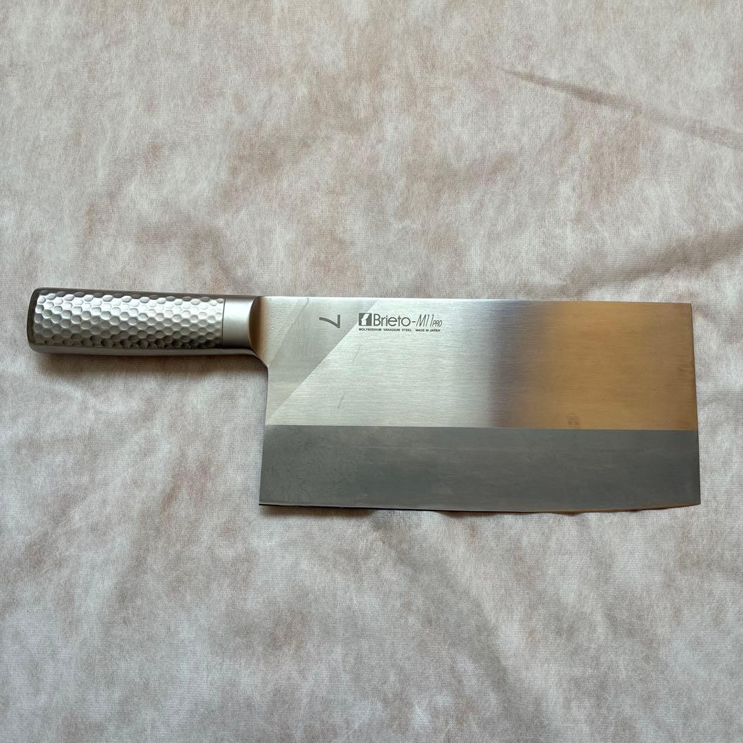 ブライトM11プロ中華包丁#7 Brieto-M11pro