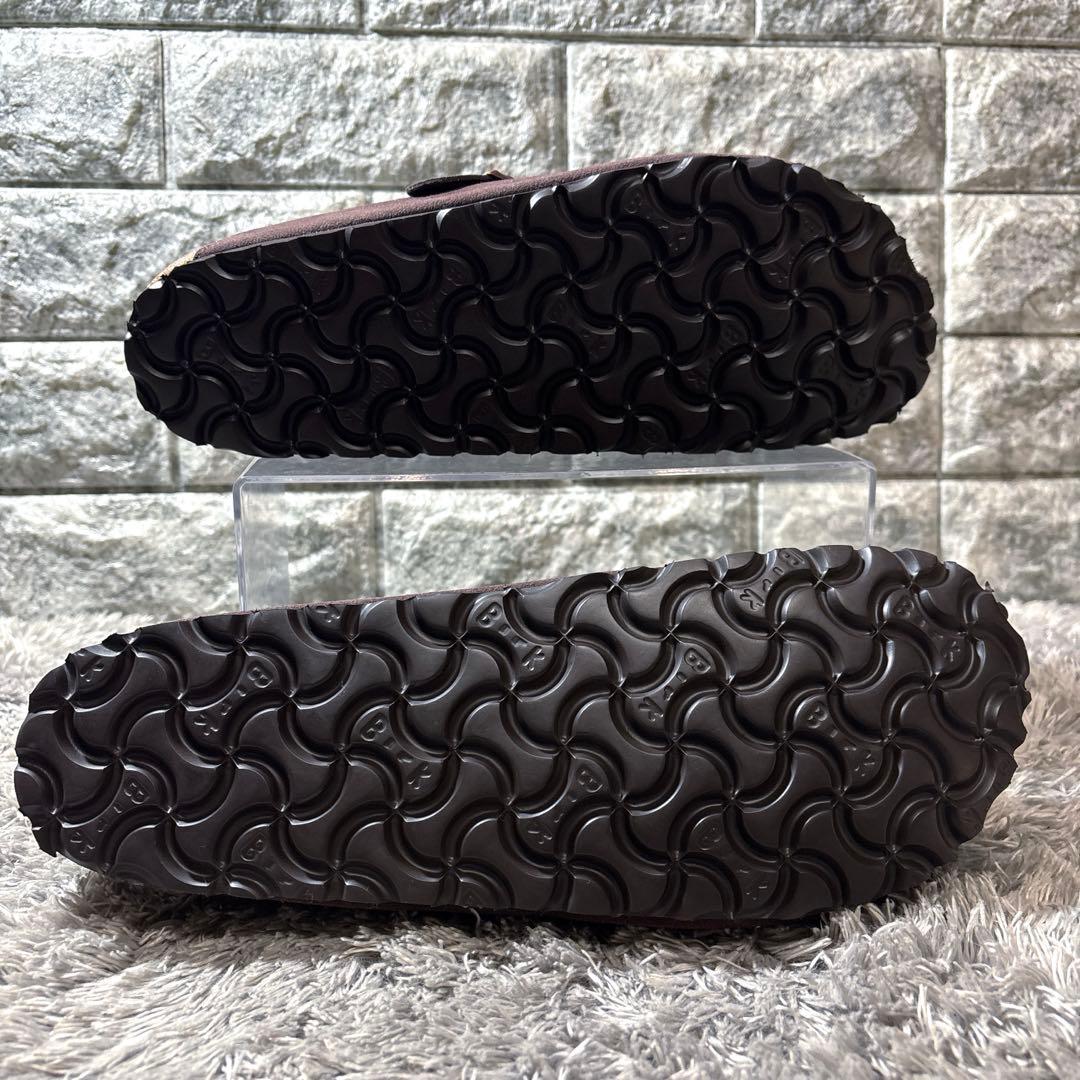 新品❣️ビルケンシュトック ボストン ムートン ダークブラウン 箱タグ付属✨