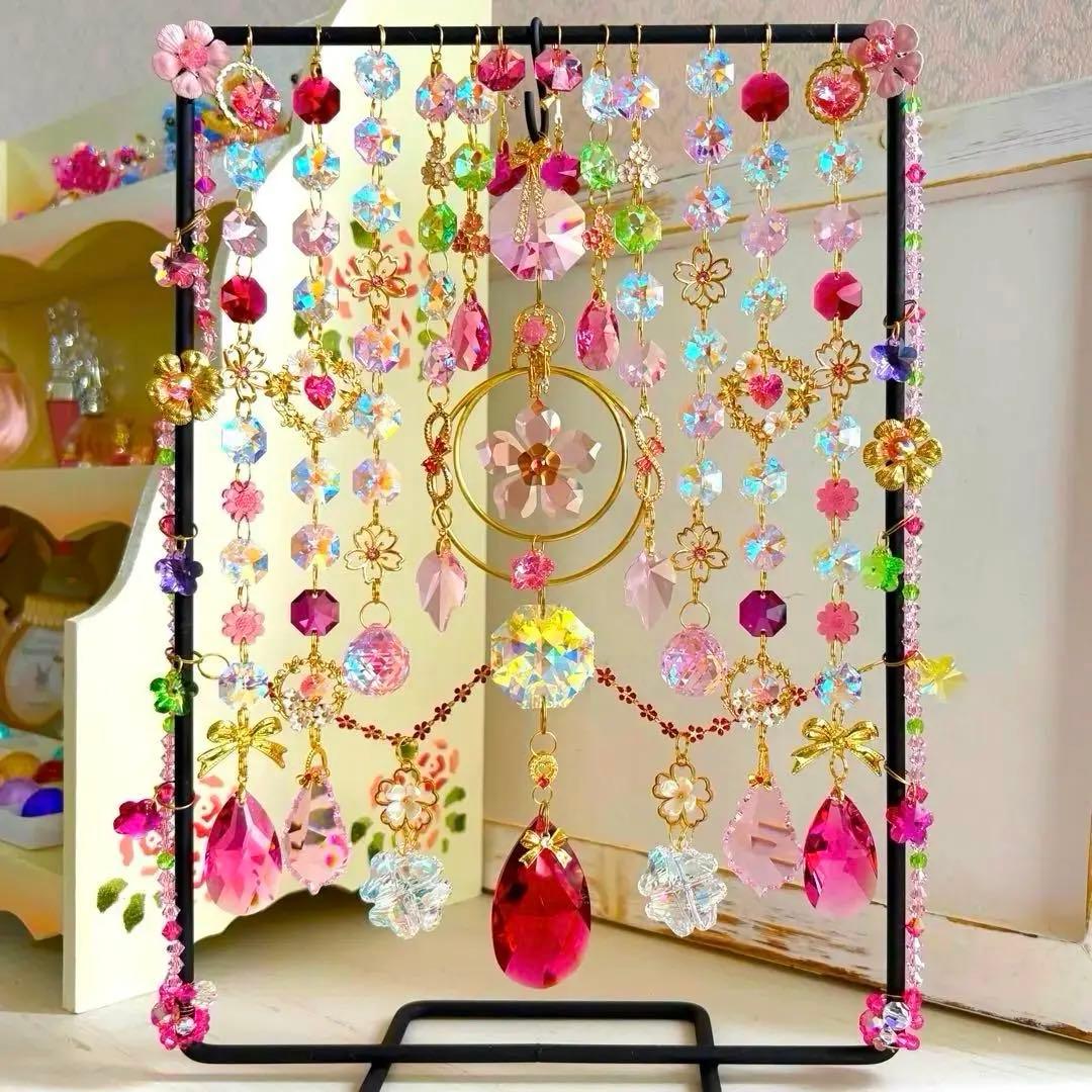 桜SAKURA桜SWAROVSKIオーナメント✩.*˚ 置き型サンキャッチャー