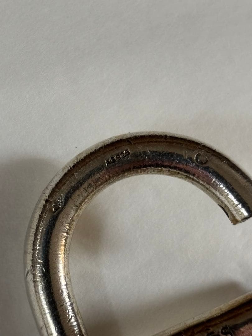 希少！HERMES エルメス シェーヌダンクル キーリング