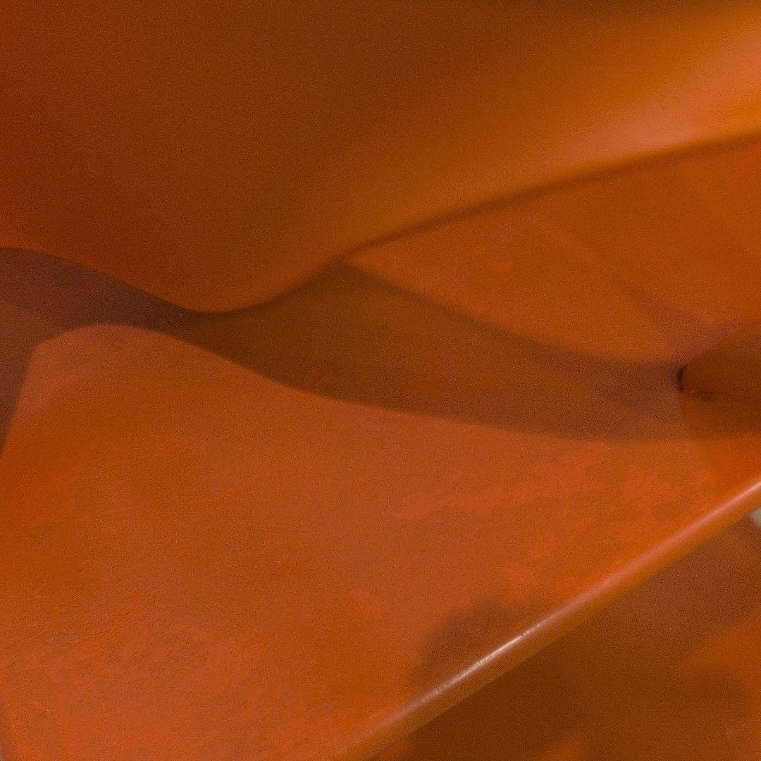 廃盤STOKKE ストッケ　ハイチェア　トリップトラップ　オレンジ テラコッタ