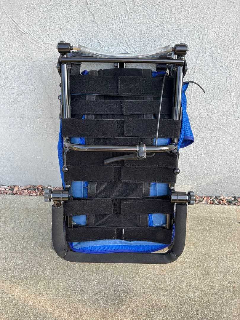 お値下げ！障害児　姿勢保持機能付ティルトバギー　ミニョン Sサイズ　有薗製作所